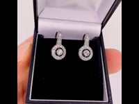 Diamond, Platinum Earrings 13154-5049