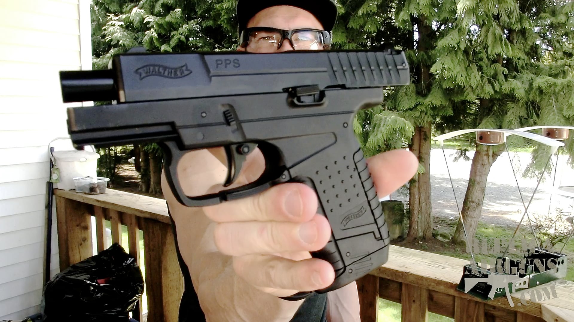 Umarex Walther PPS CO2 Blowback BB Pistol Field Test Shooting Review