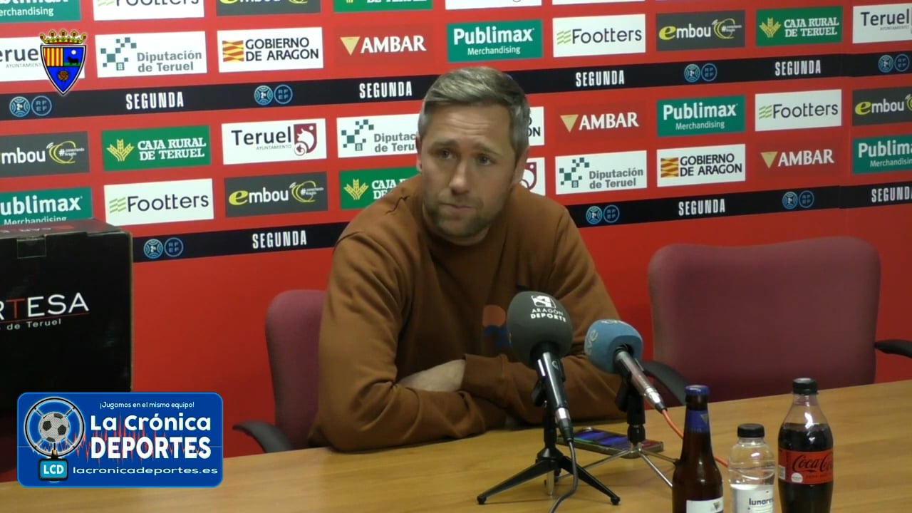 VÍCTOR BRAVO (Entrenador Teruel) COPA DEL REY / CD Teruel 0-1 AD Alcorcón / Fuente YouTube CD Teruel