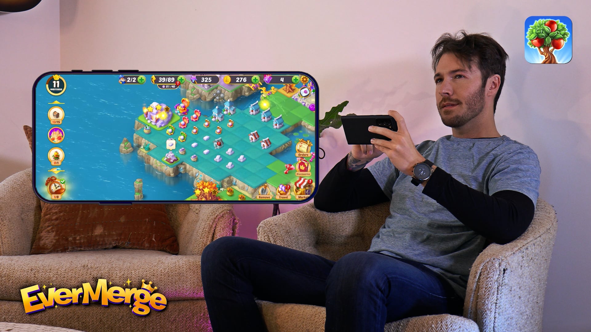 Short-form Ad: Big Fish Games - EverMerge "Real life Failures"