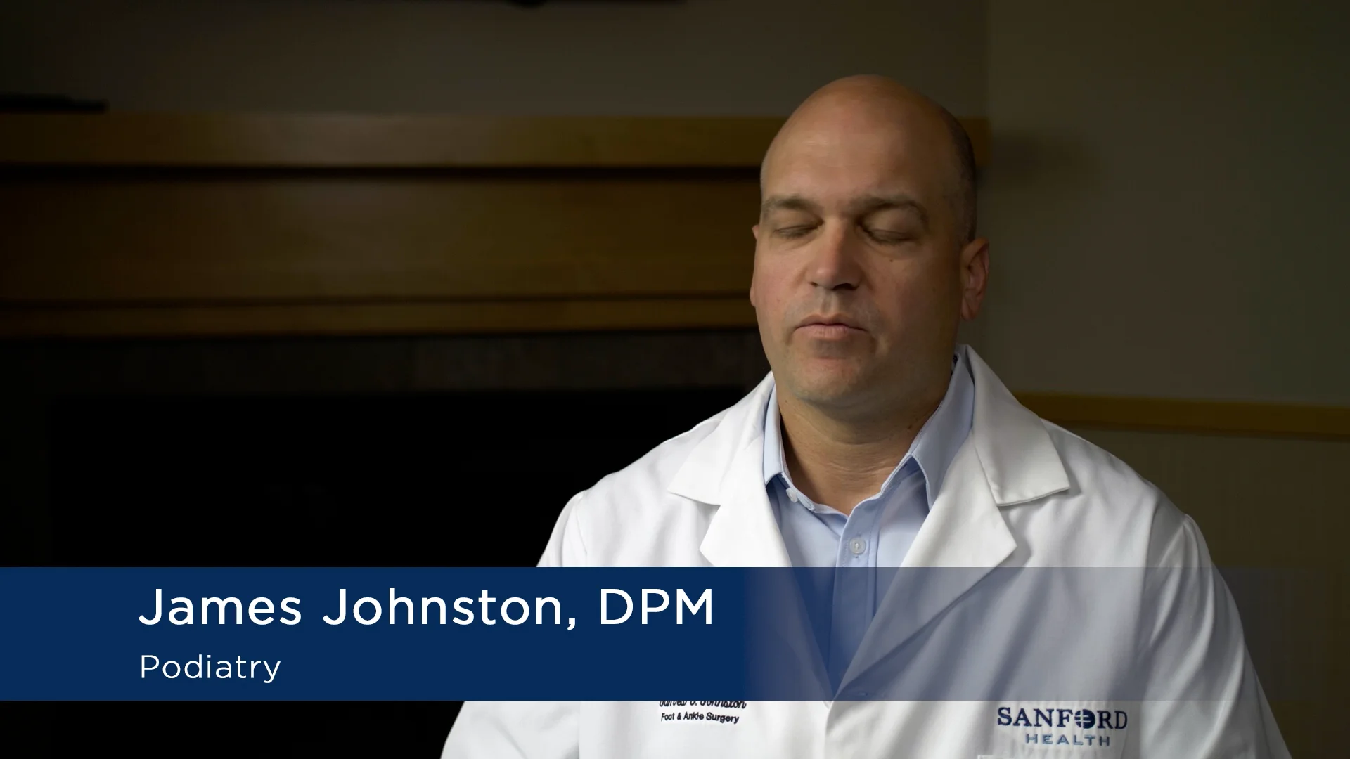 James Johnston, DPM | Podiatry - Aberdeen, SD | Sanford Health