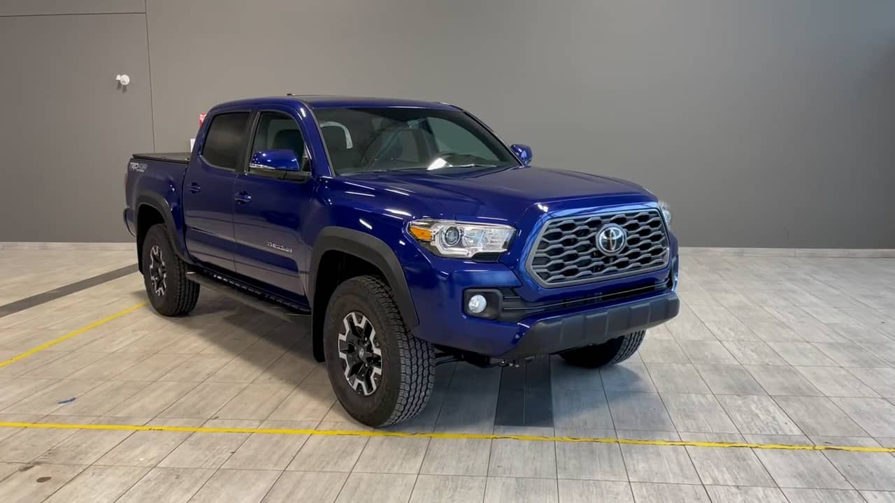 Blue Crush Metallic 2022 Toyota 4WD Double Cab 4wd TRD Off Road
