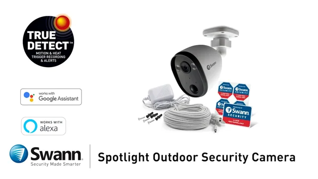 Swann spotlight hot sale security camera