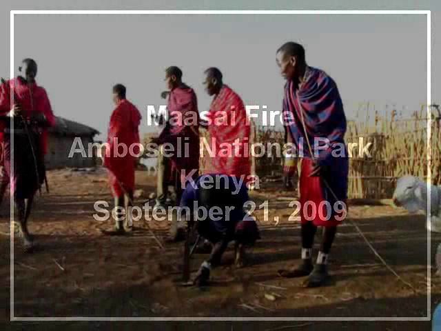 Maasai Fire Making