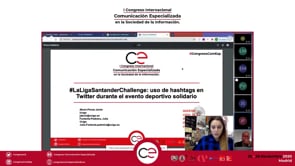 #Laligasantanderchallenge: uso de hashtags en twitter durante un evento deportivo solidario