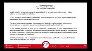 Avances y retrocesos en la relación Unión Europea-Balcanes Occidentales