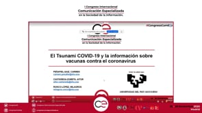 El tsunami COVID-19 y la información sobre vacunas contra el coronavirus