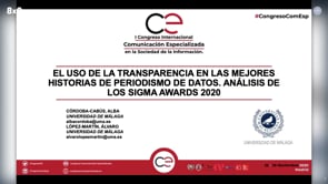 El uso de la transparencia en las mejores historias de periodismo de textos. Análisis de los Sigma Awards 2020