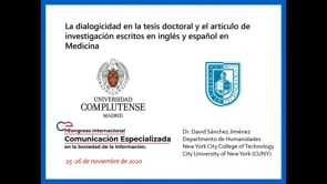 La dialogicidad en la tesis doctoral y el artículo de investigación escritos en inglés y español en medicina