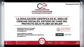 La divulgación científica en el área de ciencias sociales: estudio de caso del proyecto bajo pluma de mujer
