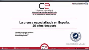 La prensa especializada en España, 25 años después