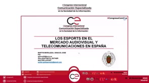 Los esports en el mercado audiovisual y telecomunicaciones en España