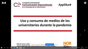 Uso y consumo de medios de los universitarios durante la pandemia