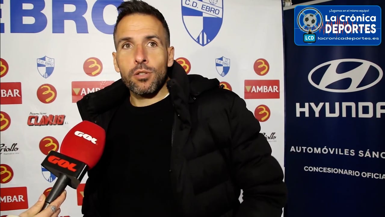 RAÚL JARDIEL (Entrenador Ebro) COPA DEL REY / CD Ebro 0-5 Celta de Vigo / Fuente Facebook CD Ebro