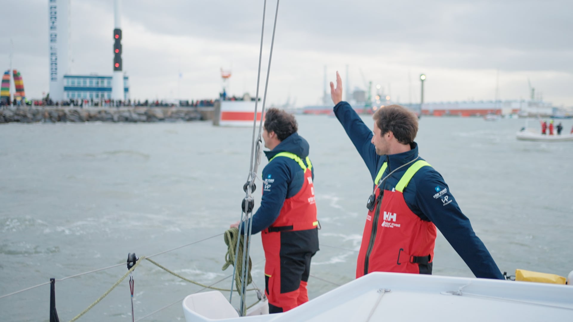 Invest Sailing Team Épisode 3 - Départ Transat Jacques Vabre
