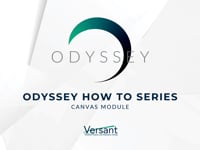 Odyssey "How To" Series: Canvas Module