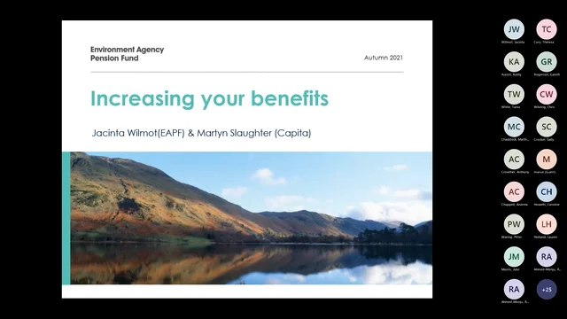 EAPF pensions webinar 2021 - Increasing your benefits recording on Vimeo