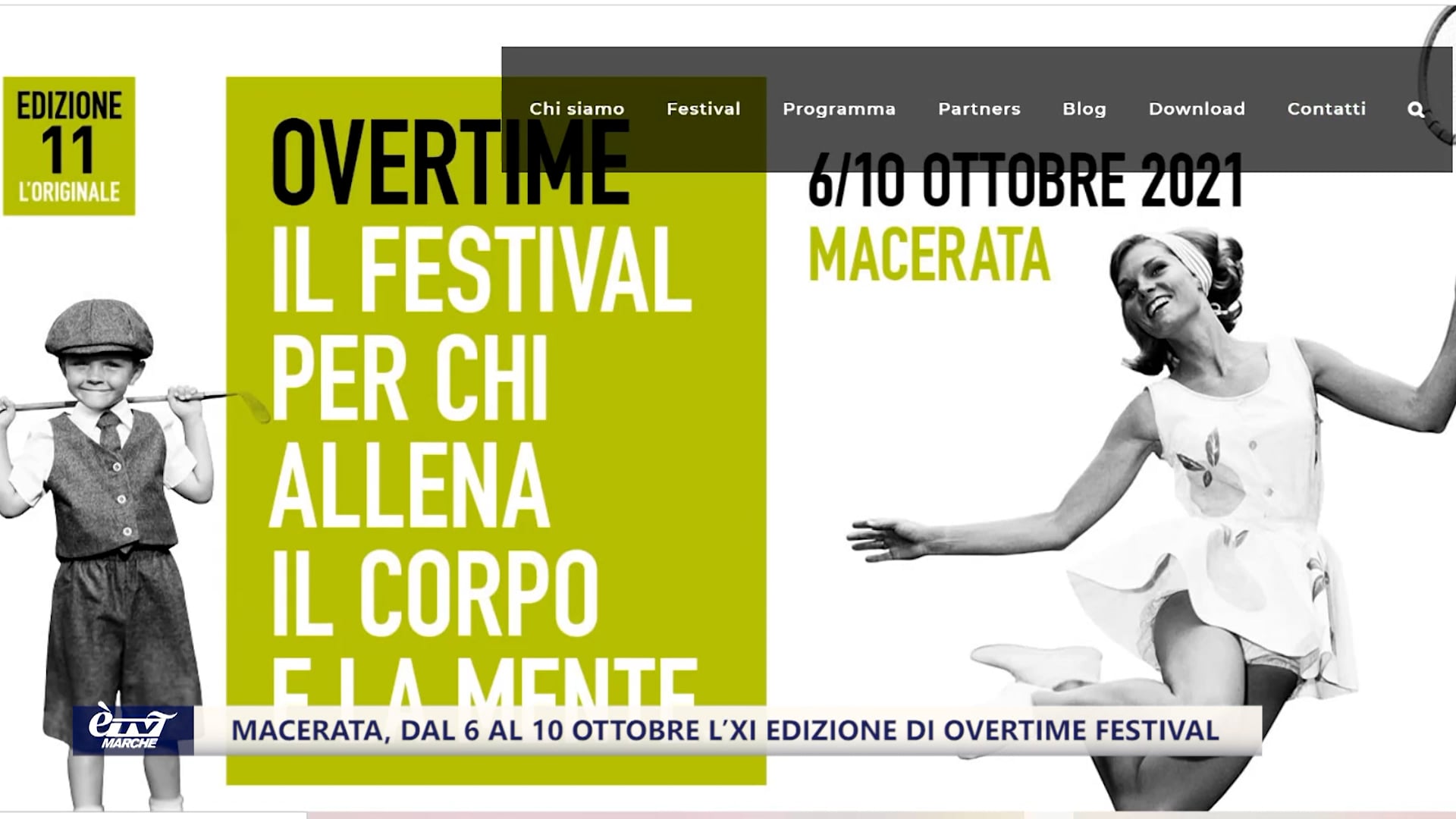 Macerata, dal 6 al 10 ottobre l’XI edizione di Overtime Festival