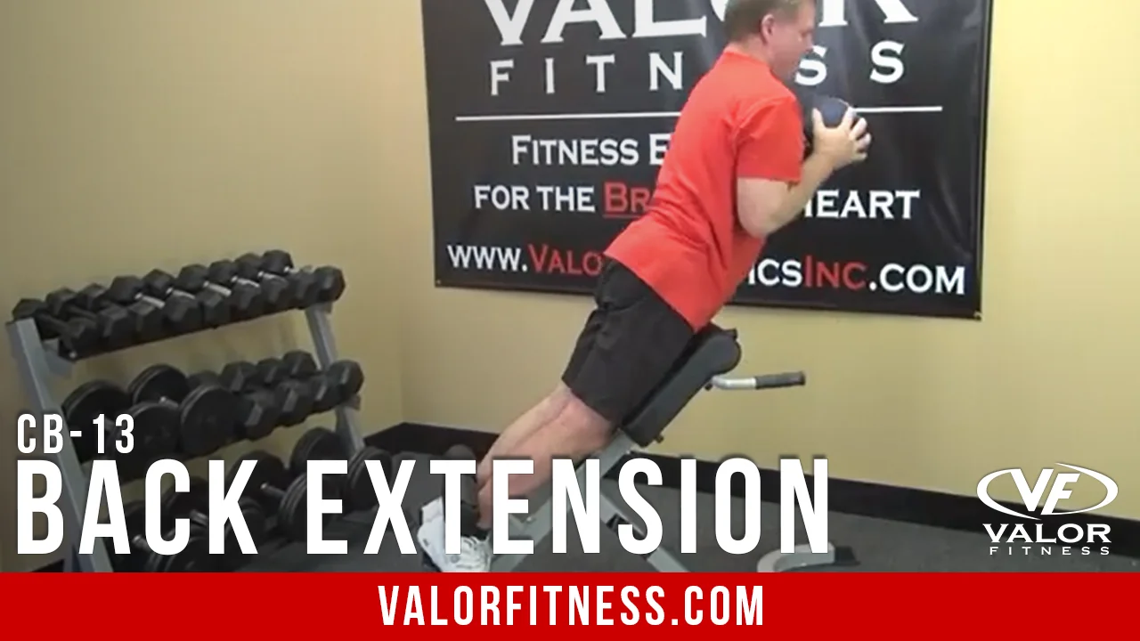 Valor Fitness CB-13, Adjustable Back Extension on Vimeo