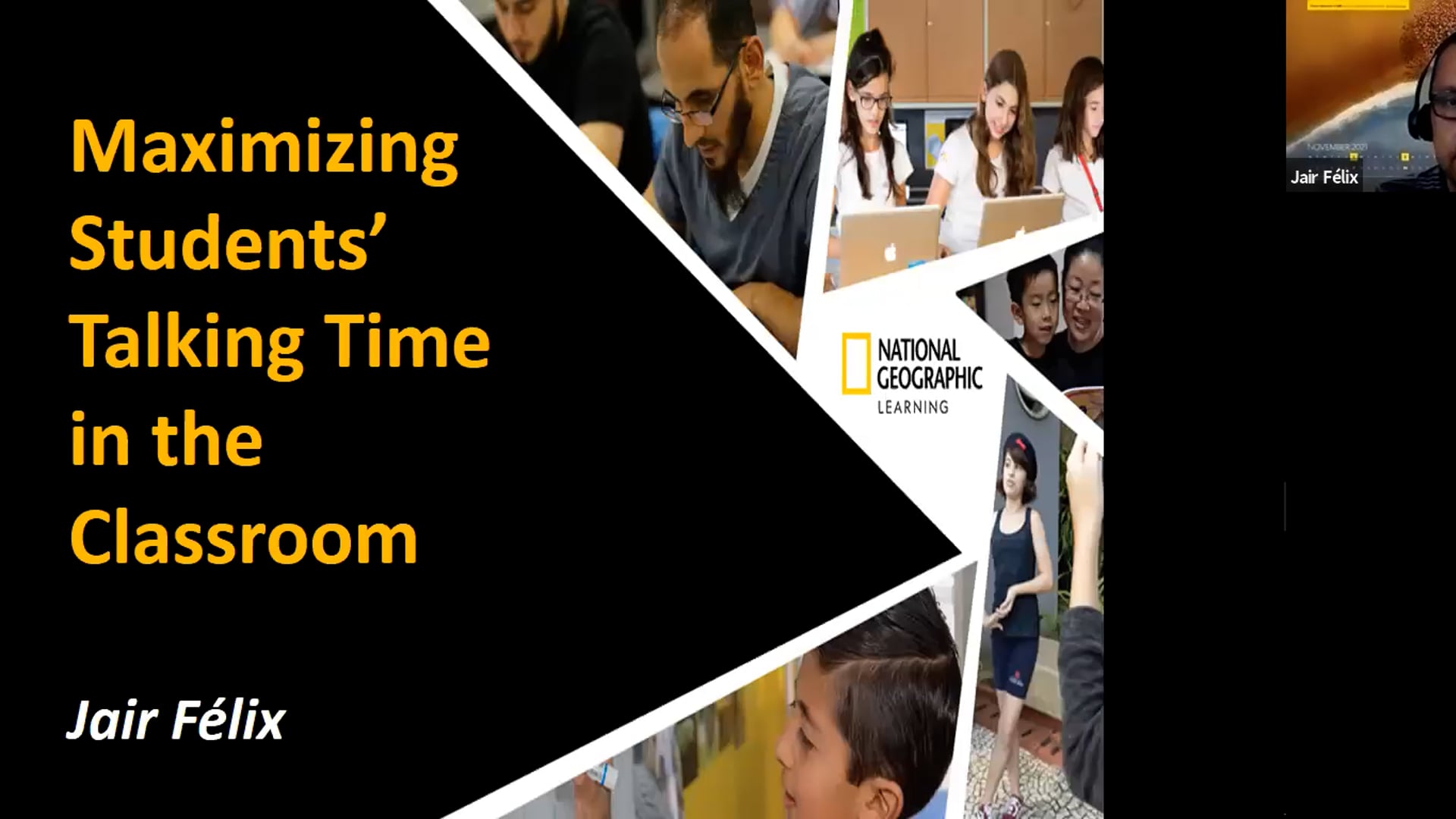 Maximizing Student’s Talking Time in the Classroom