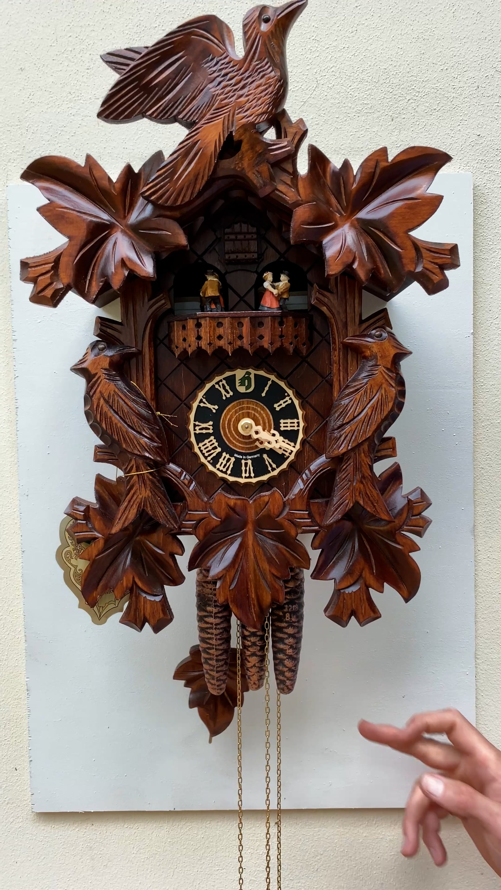 Mechanical Cuckoo clock setup on Vimeo
