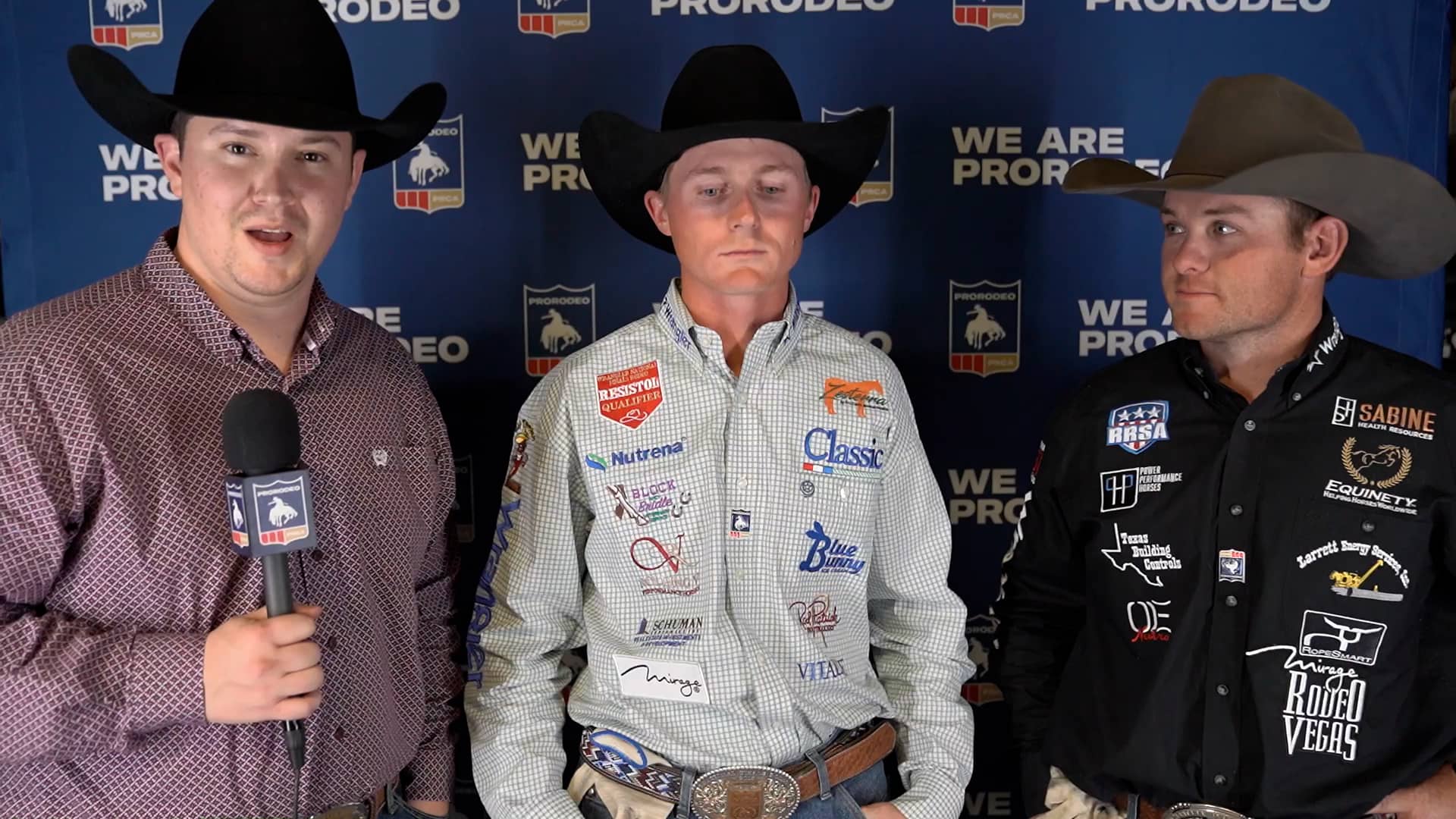 Tyler Wade and Trey Yates | 2021 NFR Round 1 winning interview on Vimeo