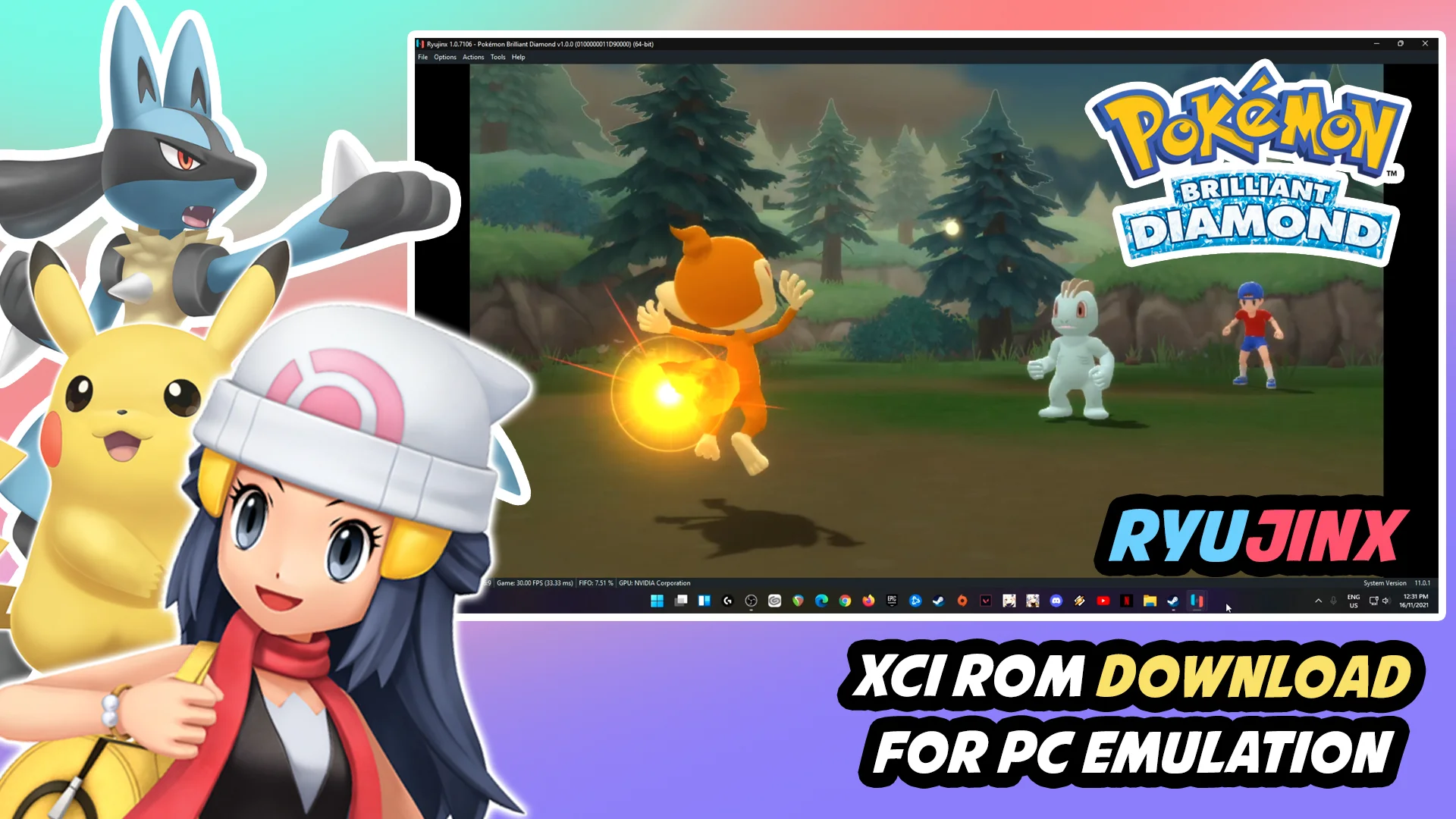 Pokemon Brilliant Diamond & Shining Pearl Direct Download Link XCI