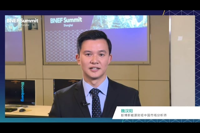 Watch "<h3>BNEF Talk: China Power Outlook by Hanyang Wei, Associate, China Market, BloombergNEF</h3>"