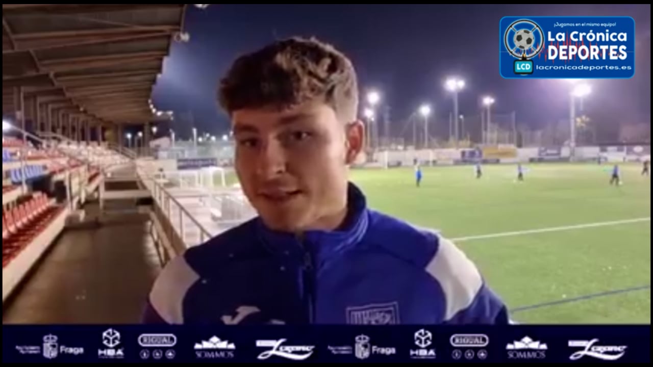 ÁLEX SANZ (Jugador Fraga) Sariñena 2-1 Fraga / J12 / Preferente Gr1 Fuente: Facebook UD Fraga