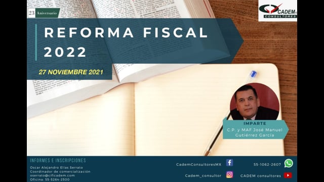 REFORMA FISCAL 2022
