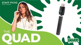 OOZE Quad 510 Thread 500 mAh Square Vape Pen Battery — MJ Wholesale