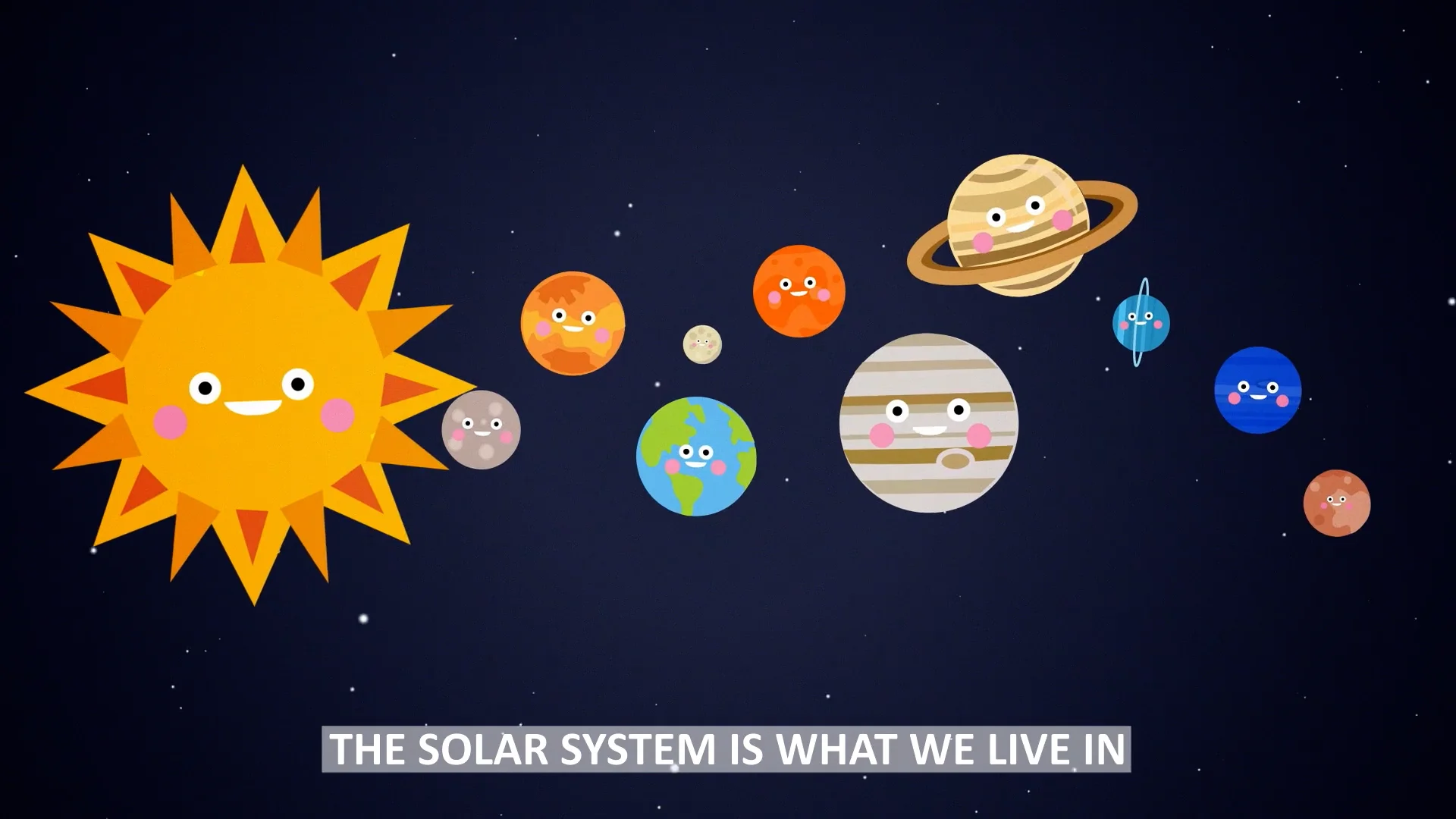 solar system song for preschoolers