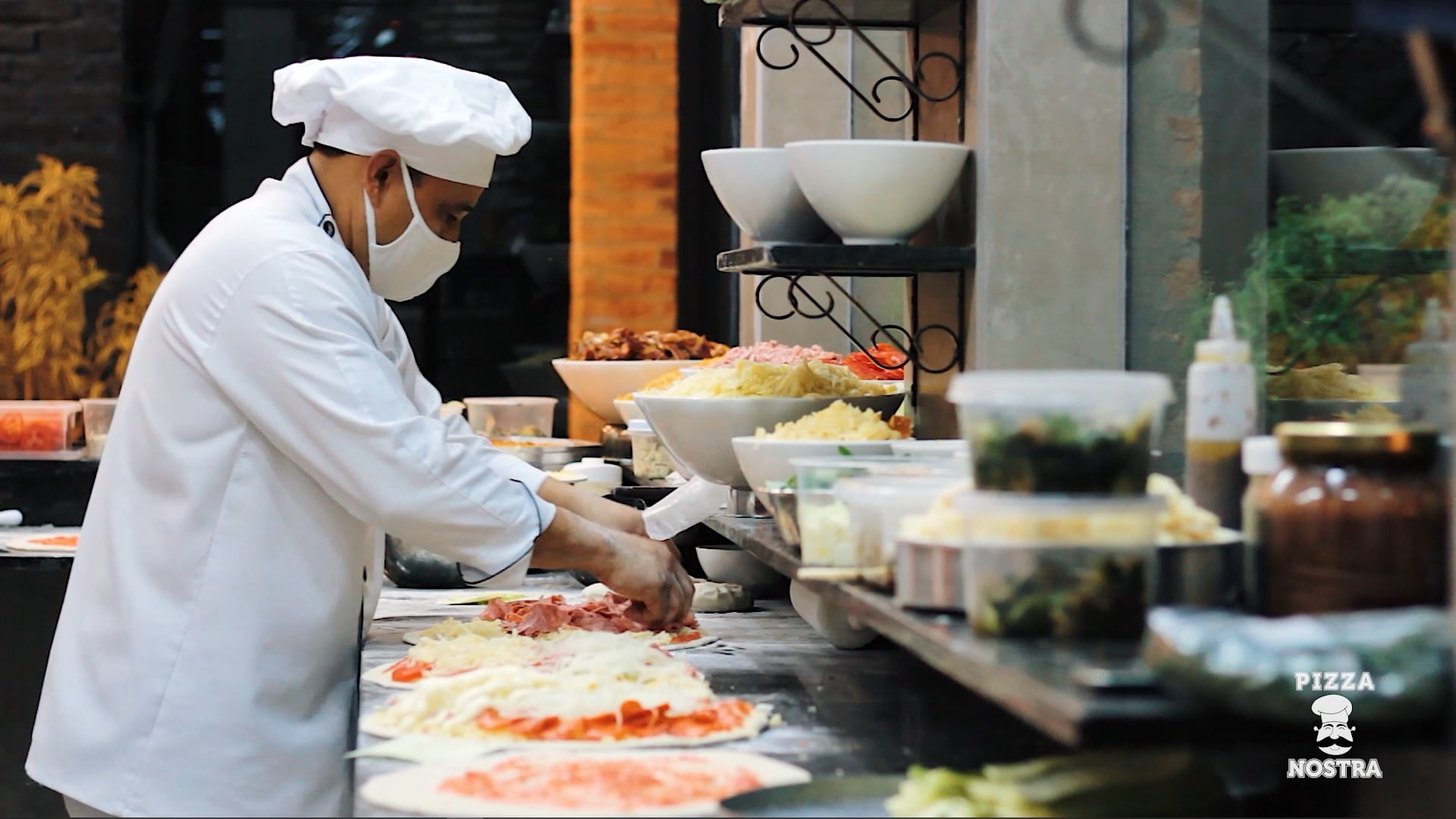 Inauguração do novo espaço da Pizza Nostra