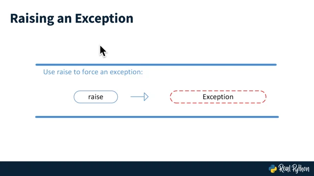 Raising and Handling Python Exceptions – Real Python