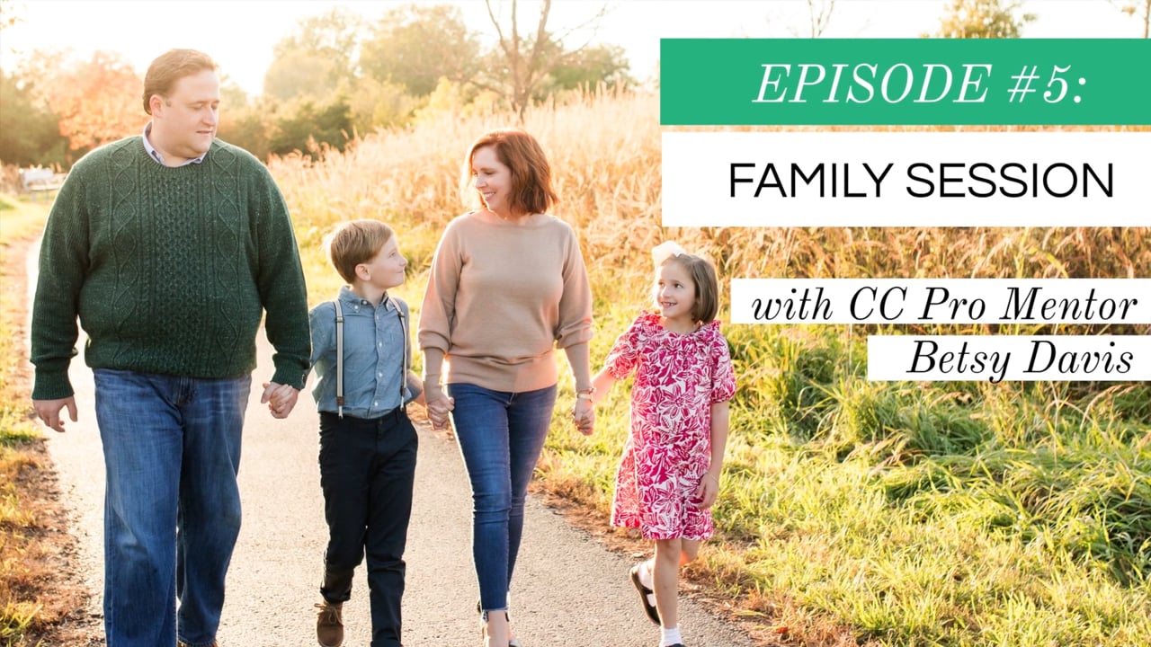Backstage Pass Episode 5 with Betsy – Family Session