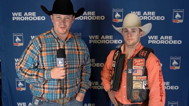 Brody Cress 2021 NFR Round 2 winning interview