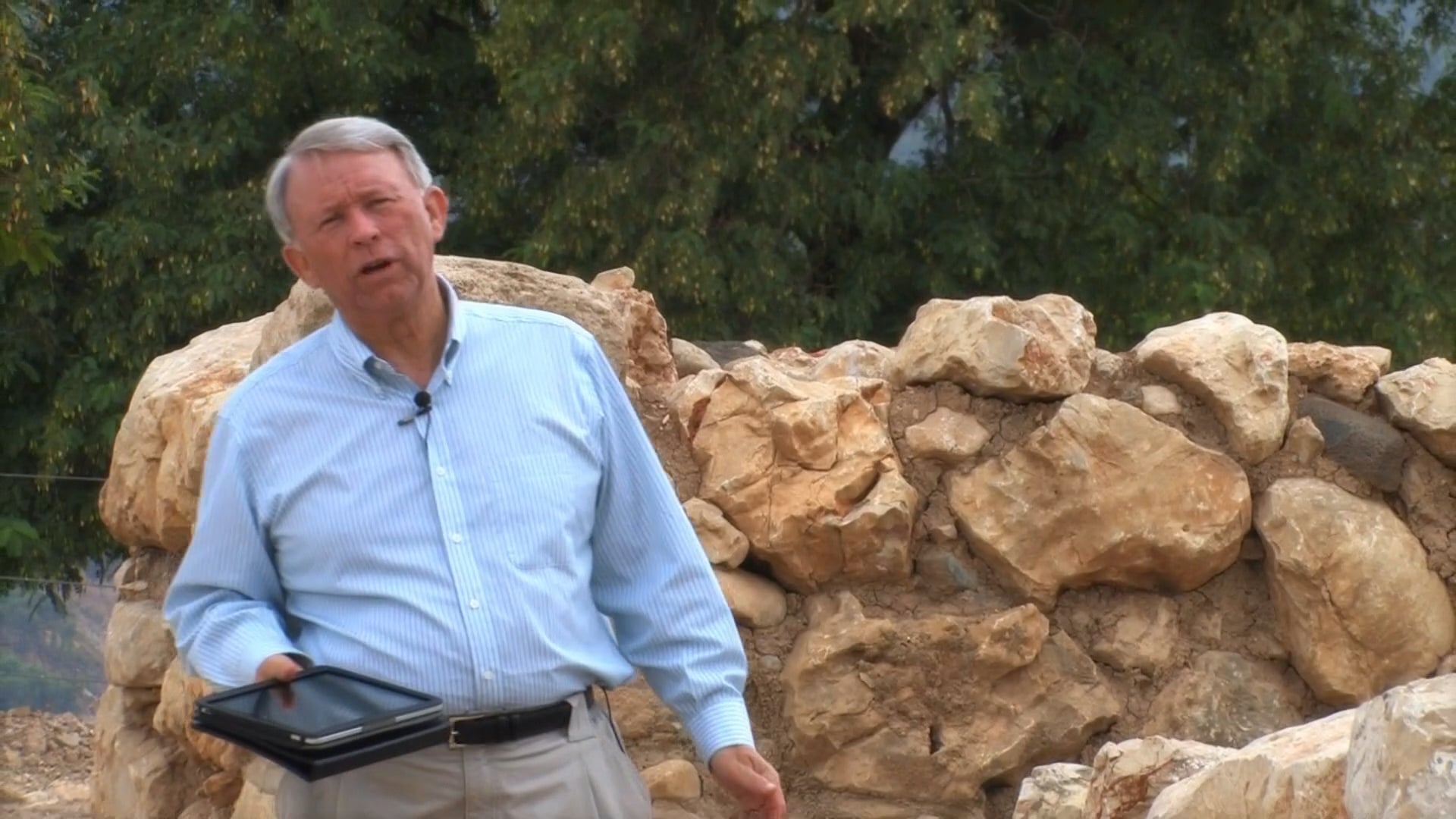 Dr. House Speaks of Hazor in Upper Galilee