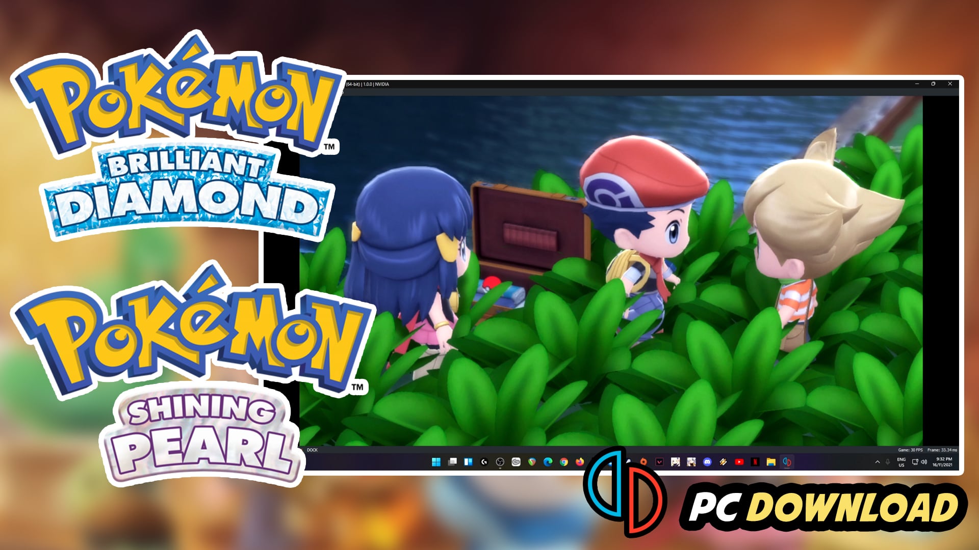 pokemon brilliant diamond xci