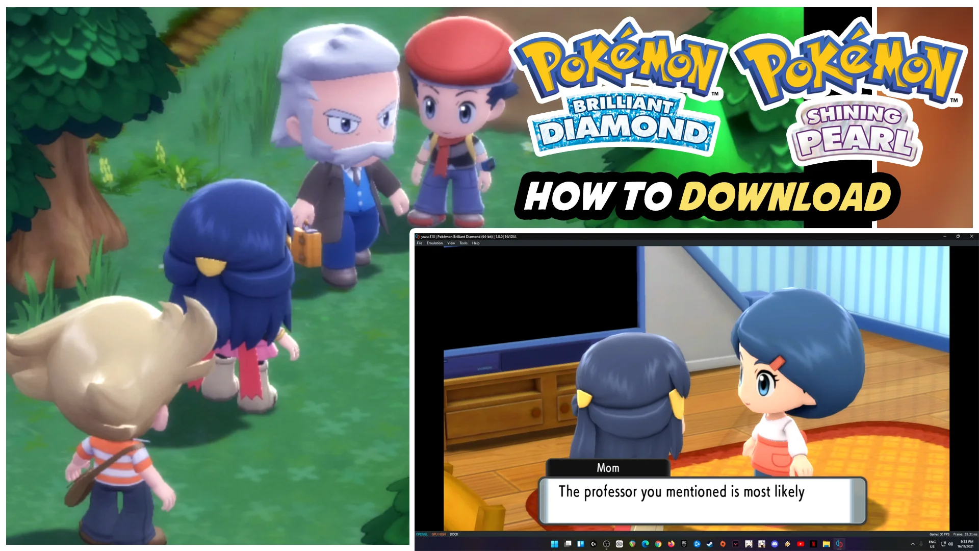 Download Pokemon Brilliant Diamond Shining Pearl Official XCI ROM for PC on  Vimeo