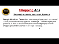 54 Shopping Ads &amp; Merchant Centre