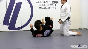 Lasso with Spider Guard to Side Control Escape Variation to Lasso Sweep to Side Control