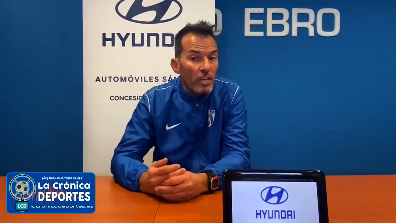 DANI ASO (Entrenador Huesca B) CD Ebro 0-0 SD Huesca B / J 14 / 2ª RFEF - Grupo 3 / Fuente Twitter SD Huesca B