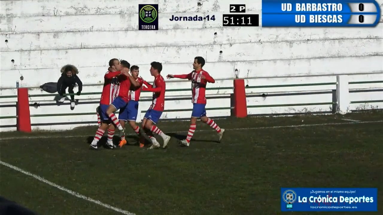 PENALTI y GOL DE PERSO (Así lo Narrábamos) UD Barbastro 1-0 UD Biescas / Jornada 14 / 3ª División