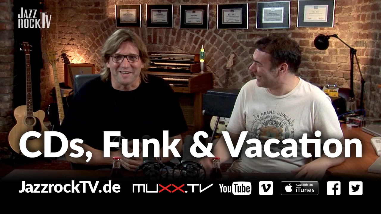 JazzrockTV #84 CDs, Funk & Vacation