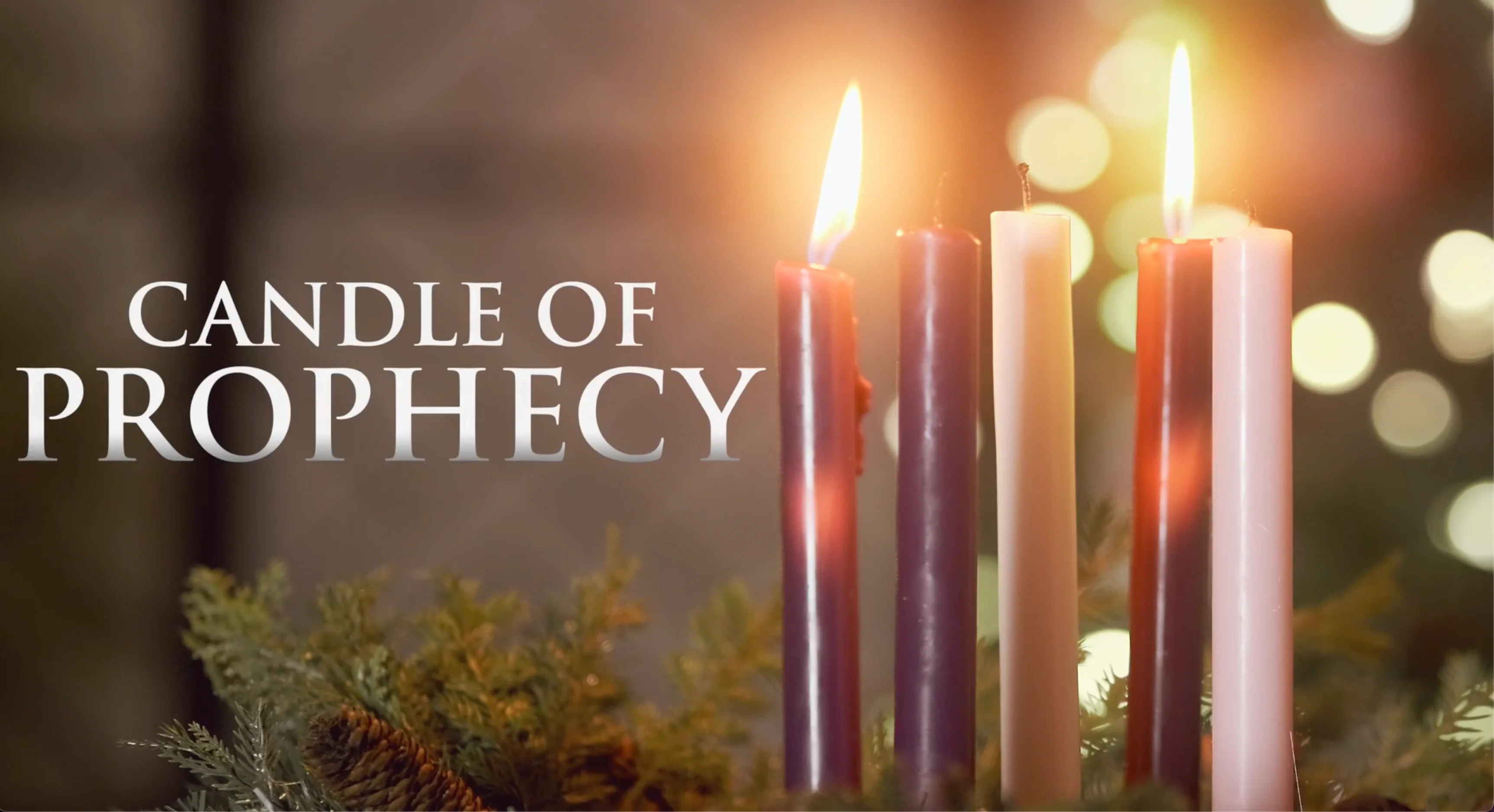 Advent Week 2 Candle of Prophecy on Vimeo