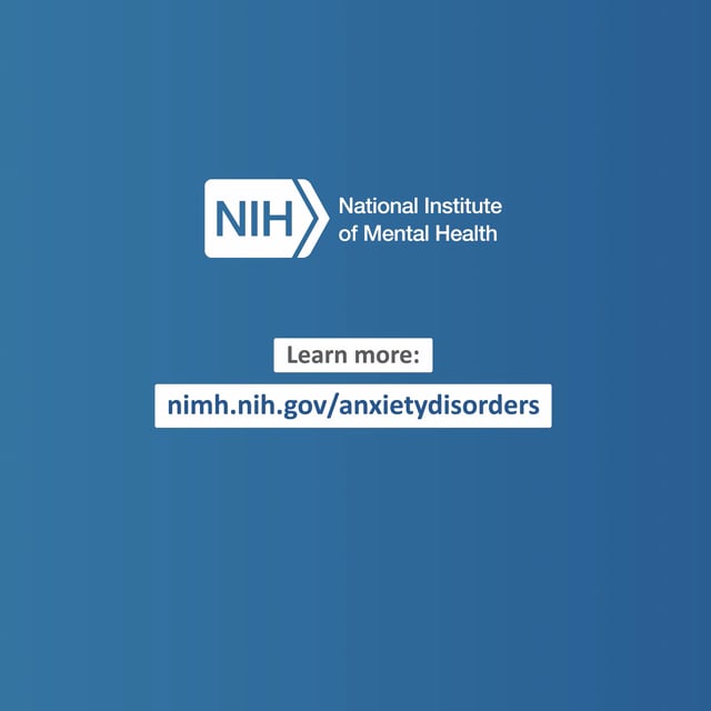 NIMH: Mental Health Minute PSA - Anxiety in Adults