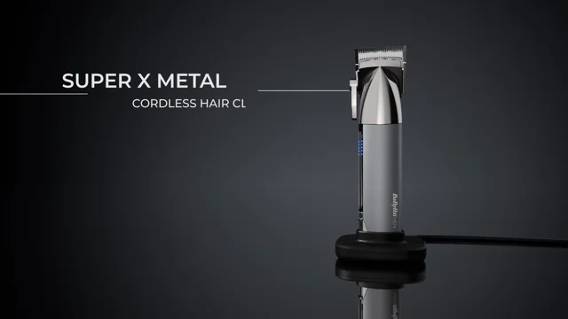 BaByliss Cordless 7700U Metal Series Hair | Super-X | Clipper
