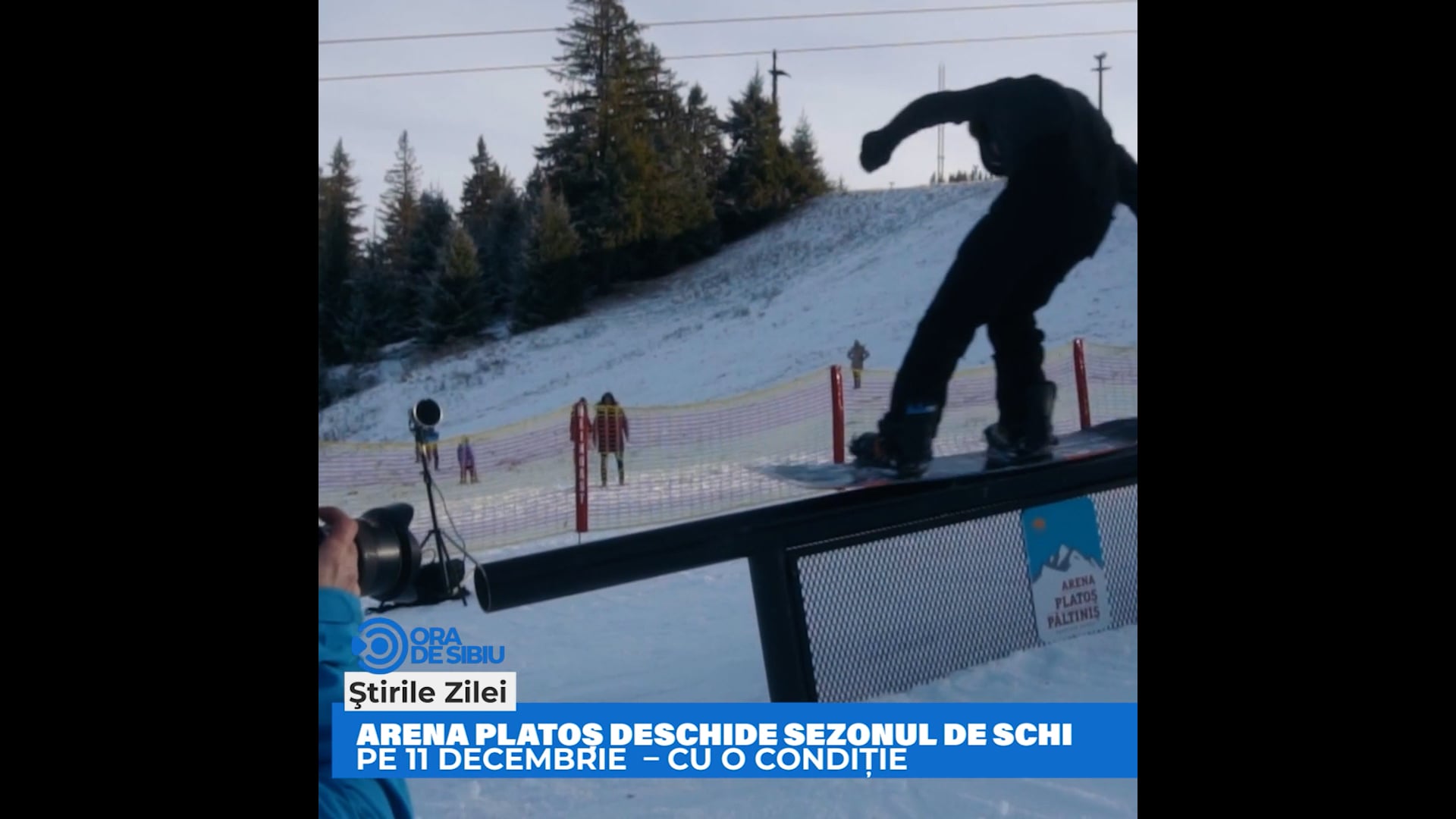 Arena Platoș deschide sezonul de schi pe 11 decembrie – Cu o condiție