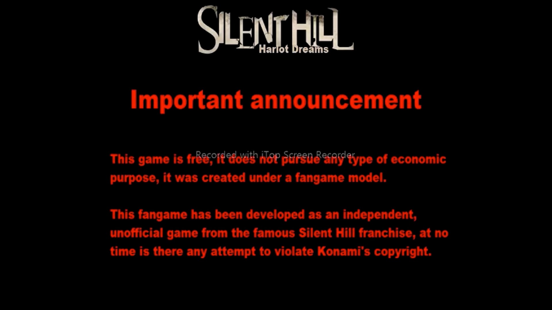 Silent Hill Harlot Dreams