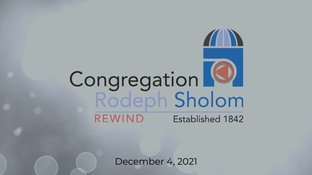 Torah Study 12/4/2021